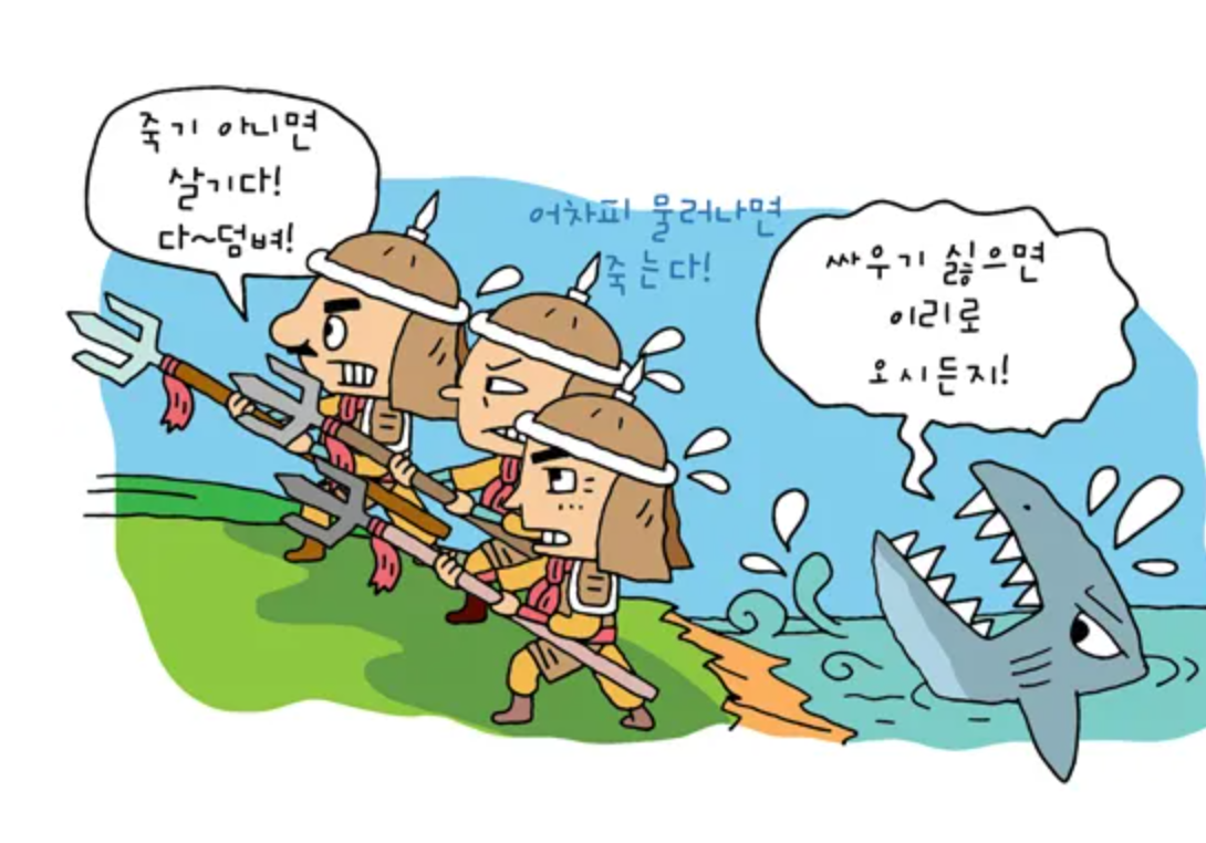 배성차일 (背城借一)